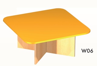 Dětský stoleček – čtverec 80x80 cm