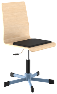Židle ALFA Cross s čalouněným sedákem