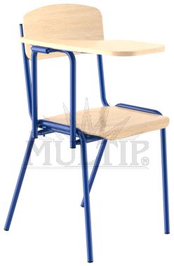 Židle POLO variant se sklopným pultíkem SKLADEM