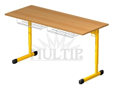 Školní lavice BINGO Student - dvoumístná, stavitelná