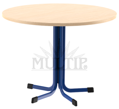 Stůl s centrální pětiramennou nohou