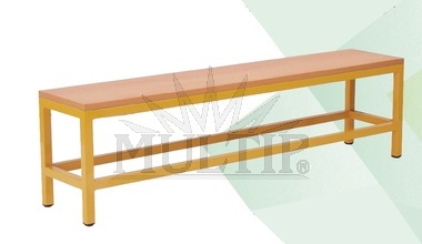 Šatní lavička bez roštu 100 cm