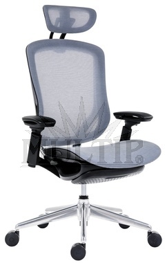 Kancelářská židle BAT NET PDH s odpočívadlem na nohy