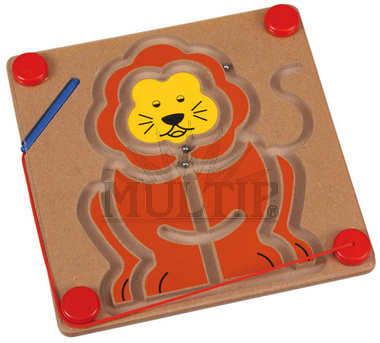 Magnetická hra – lev
