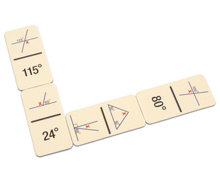 Domino - trojúhelníky a úhly