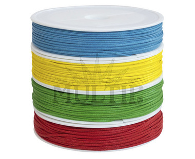 Voskované šňůrky na korálky – 4 barvy