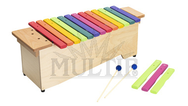 Altový xylofon v barvách Boomwhackers