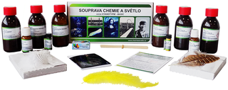 Chemie a světlo – souprava kyanotypie BASIC