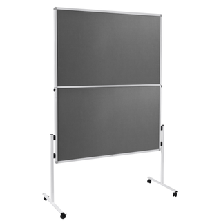 Skládací textilní paraván 150x120 cm,šedý