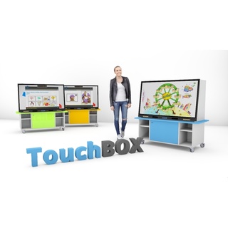 TouchBox 55'' - chytrá dotyková skříňka - modrý