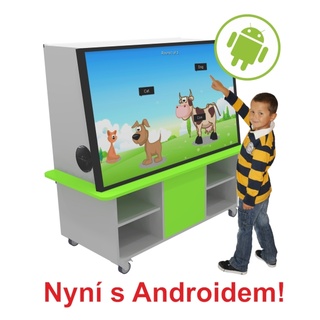 TouchBox 55'' - chytrá dotyková skříňka - zelený