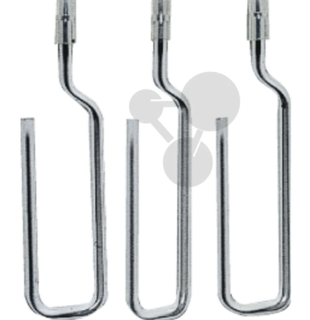 Trubkový manometr tvaru U, 3 ks