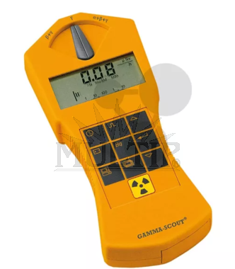 Geigerův čítač Gamma Scout s kontrolkou a alarmem