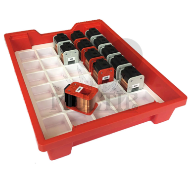 Vanička na uložení cívek