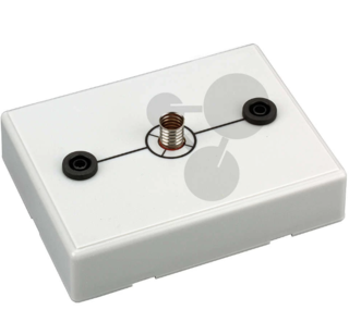 Objímka E10 v držáku