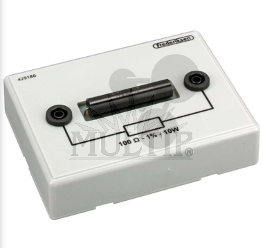 Odpor 100 Ω v držáku