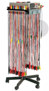 Pojízdný stojan na odkládání vodičů