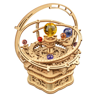 3D skládačka hrací skříňky Historický orloj