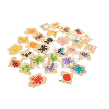Didaktické puzzle - Barvy