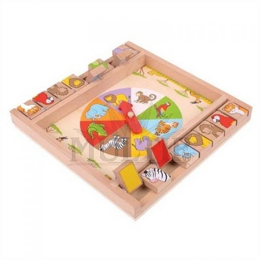 Ruleta-dřevěná hra