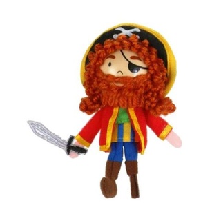 Prstový maňásek pirát Long John Silver