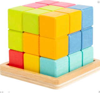 Tetris 3D dřevěný