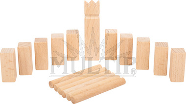Vikingská hra Kubb mini