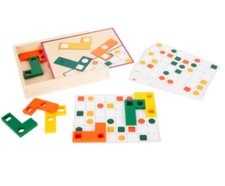 Tetris - logická dřevěná hra