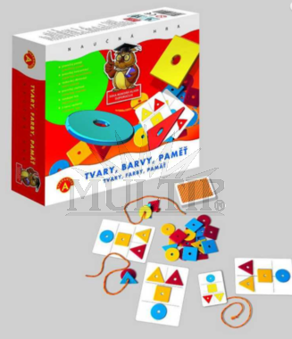 Vzdělávací hra-Poznávej barvy a tvary