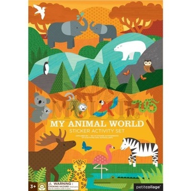 Samolepky opakovaně použitelné-Svět zvířat