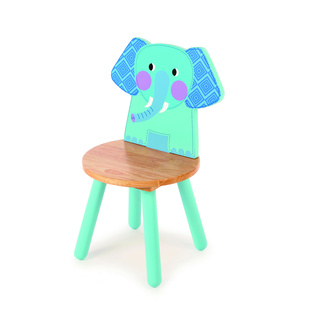 Dřevěná židlička-Slon