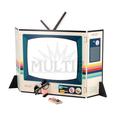 Dřevěné divadlo Retro televize