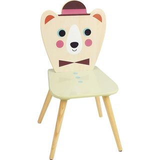 Dřevěná židlička-Medvěd
