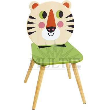 Dřevěná židlička-Tygr