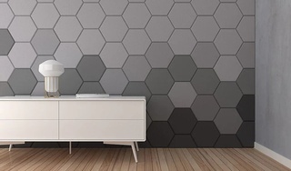 Izolační akustický panel - Izo HEXA EDGE