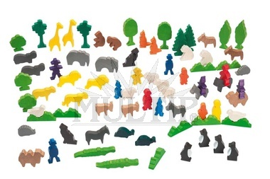Tematický set: Zvířata ze zoo