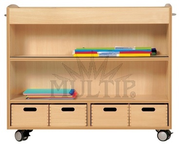 Pojezdná skříň Lotte 105 cm 