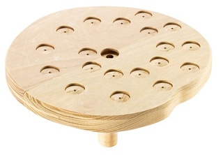 Kouzelný otočný disk ze dřeva