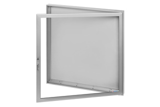 Exteriérová jednokřídlá vitrína 100x94 cm