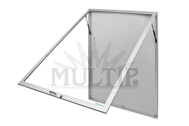 Ultratenká exteriérová jednokřídlá vitrína 70x1150 cm