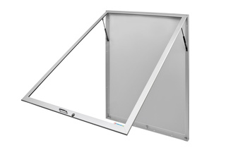 Ultratenká exteriérová jednokřídlá vitrína 70x115 cm