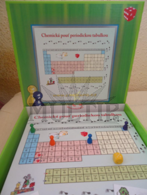 Chemická hra Pouť periodickou tabulkou, třídní sada