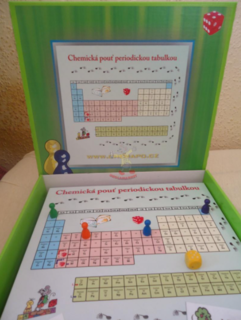 Chemická hra Pouť periodickou tabulkou, třídní sada