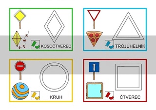 Tvary - předlohy k plastelíně