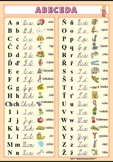 Česká abeceda XL (100x70 cm)