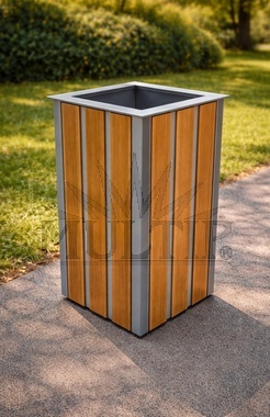 Venkovní odpadkový koš Lux