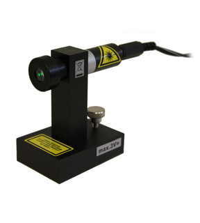 Laser LOS zelený s kolimační čočkou