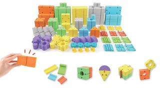 Kreativní pěnová stavebnice, velká sada