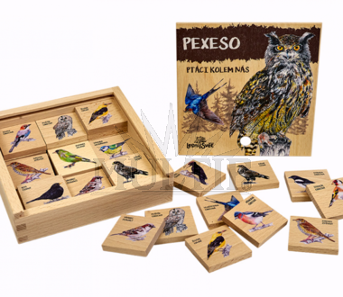 PEXESO klasické - ptáci kolem nás