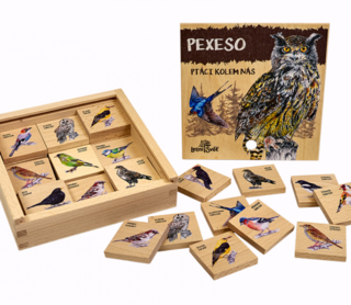 PEXESO klasické - ptáci kolem nás